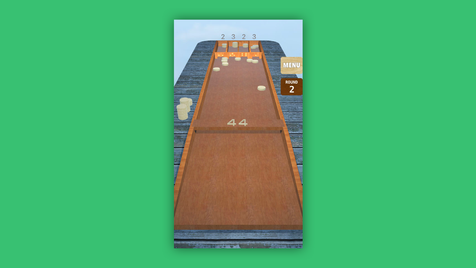 Sjoelbak / Dutch Shuffleboard for iOS